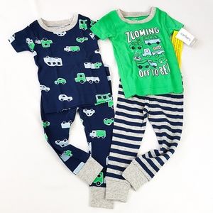 OFFER NWT Baby Boys' 2-Pack 2 Piece Cotton Pajamas